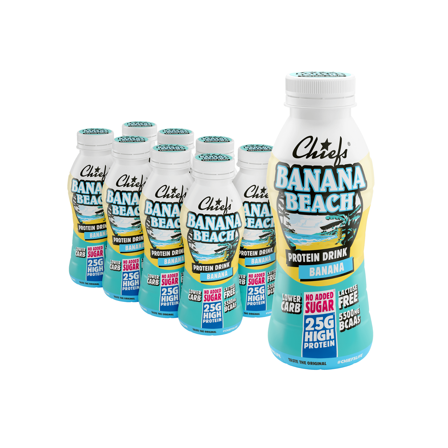 CHIEFS Milk Protein Drink 8x330ml