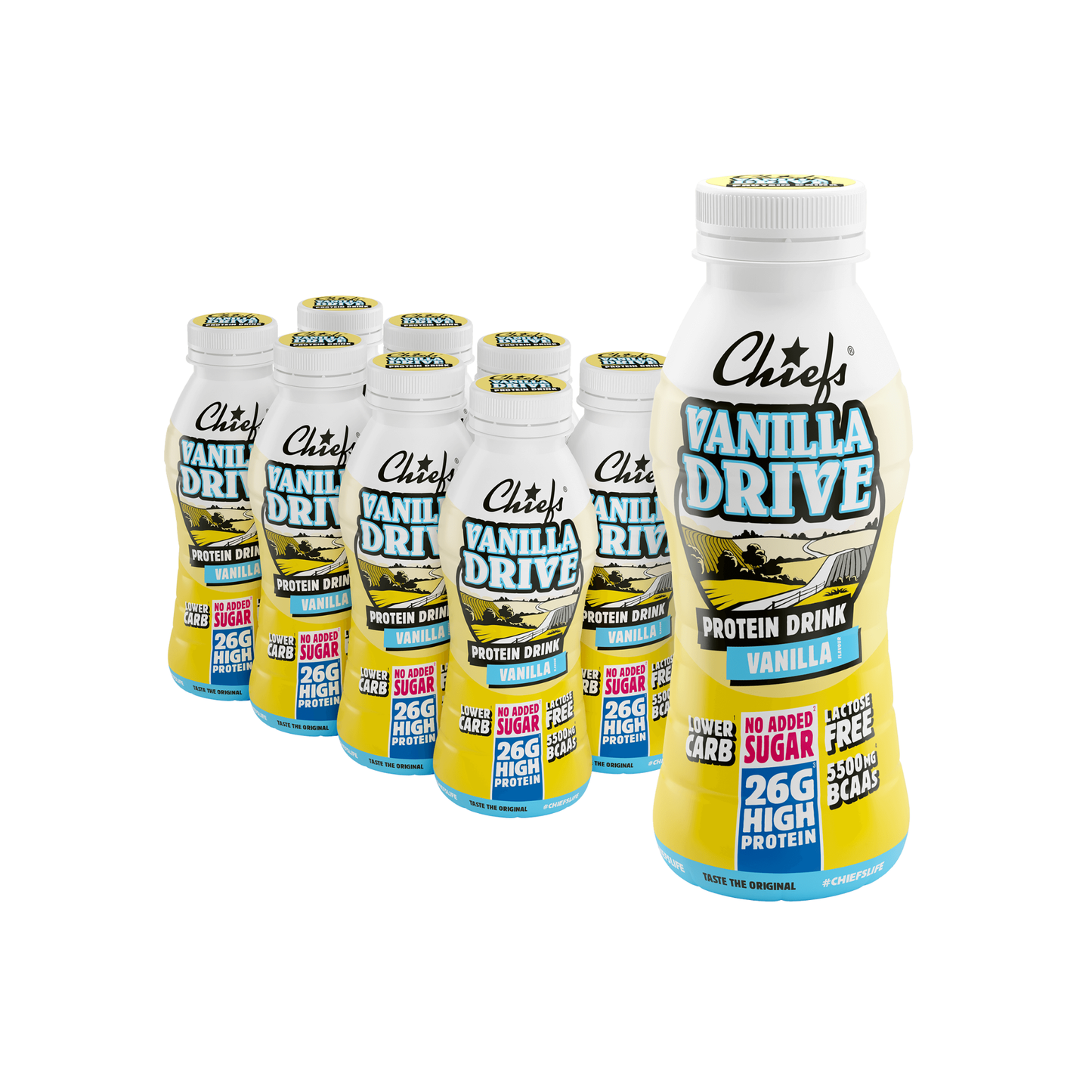 CHIEFS Milk Protein Drink 8x330ml