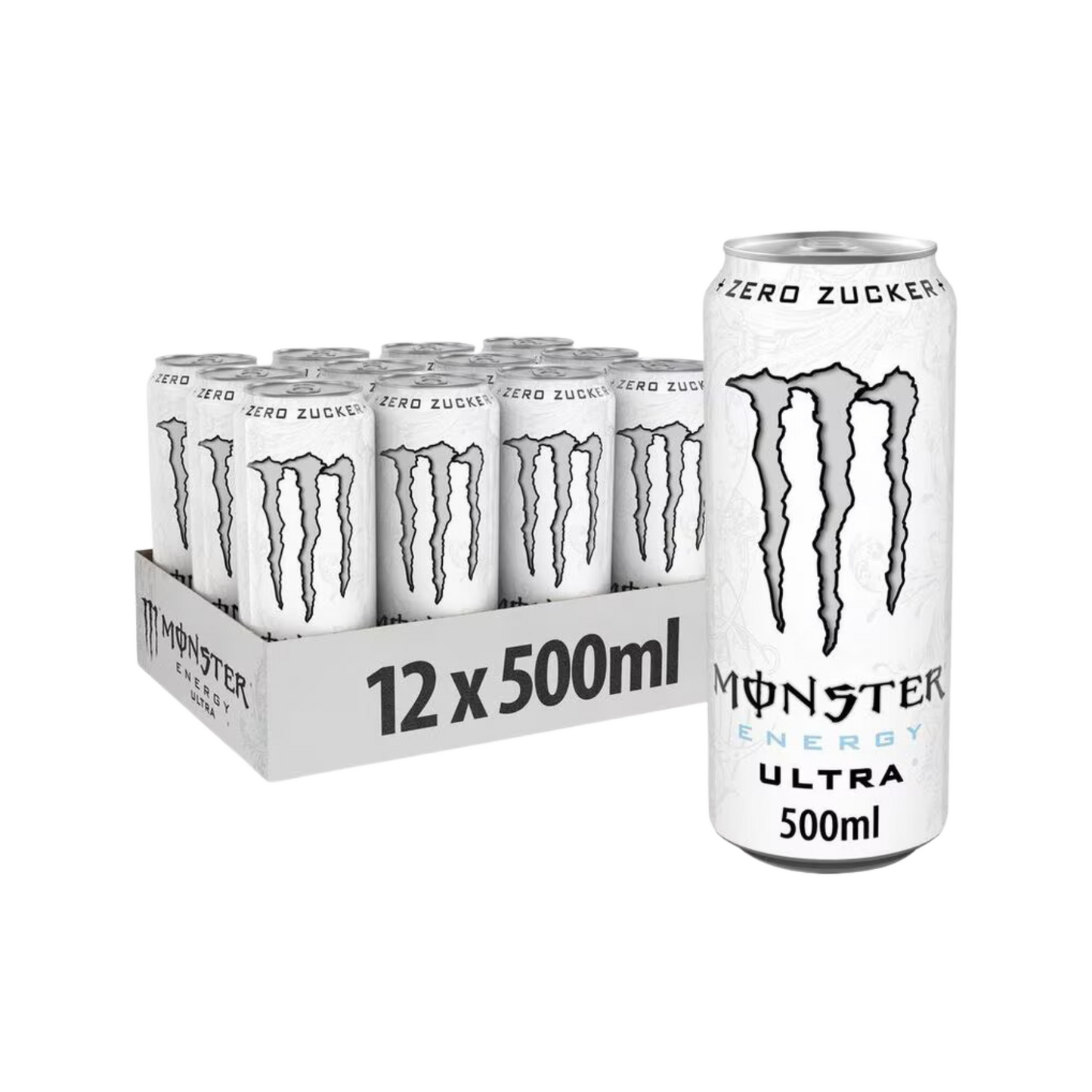 MONSTER Energy Drink zero sugar 12x500ml