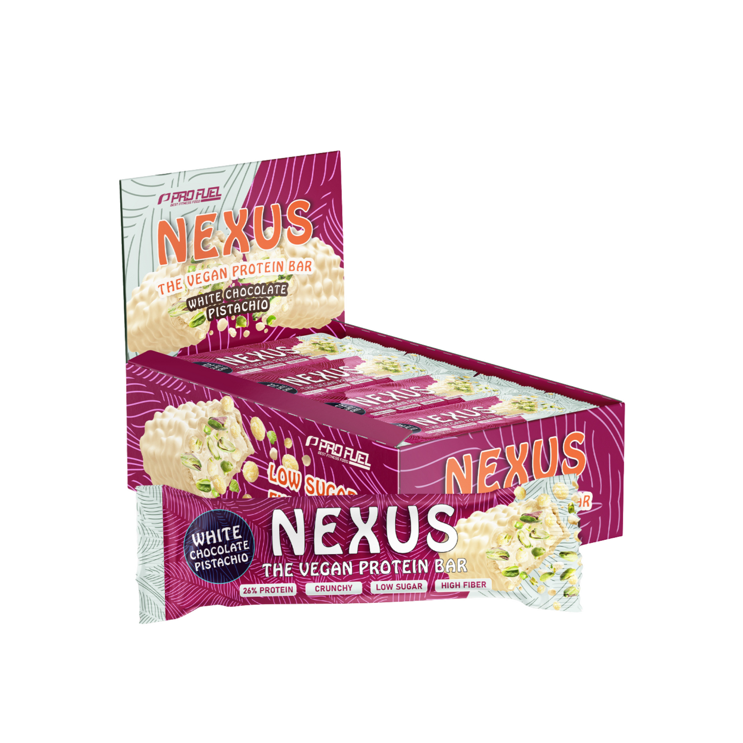 PROFUEL Nexus Proteinriegel vegan 12x30g