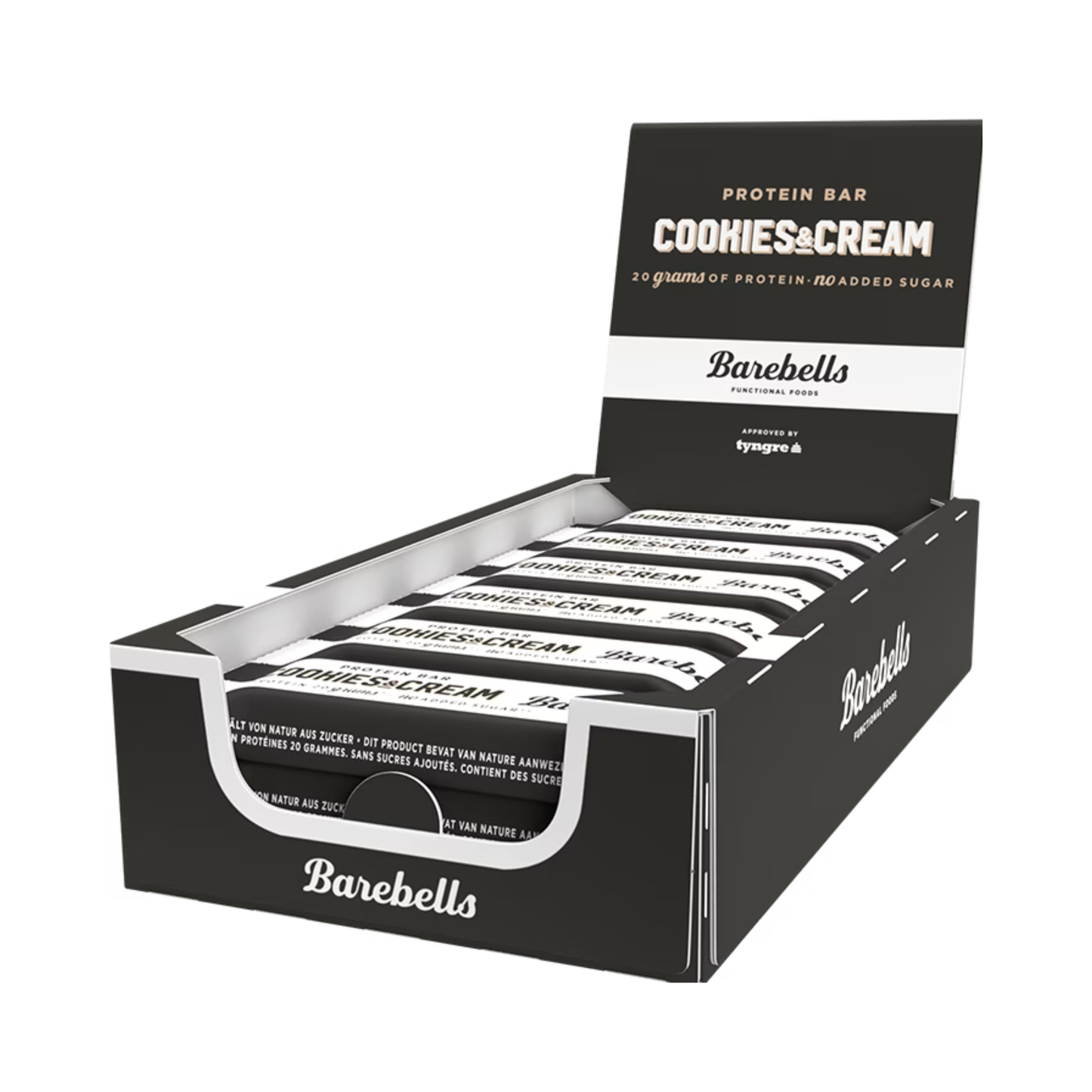 BAREBELLS Original Protein Bar 12x55g