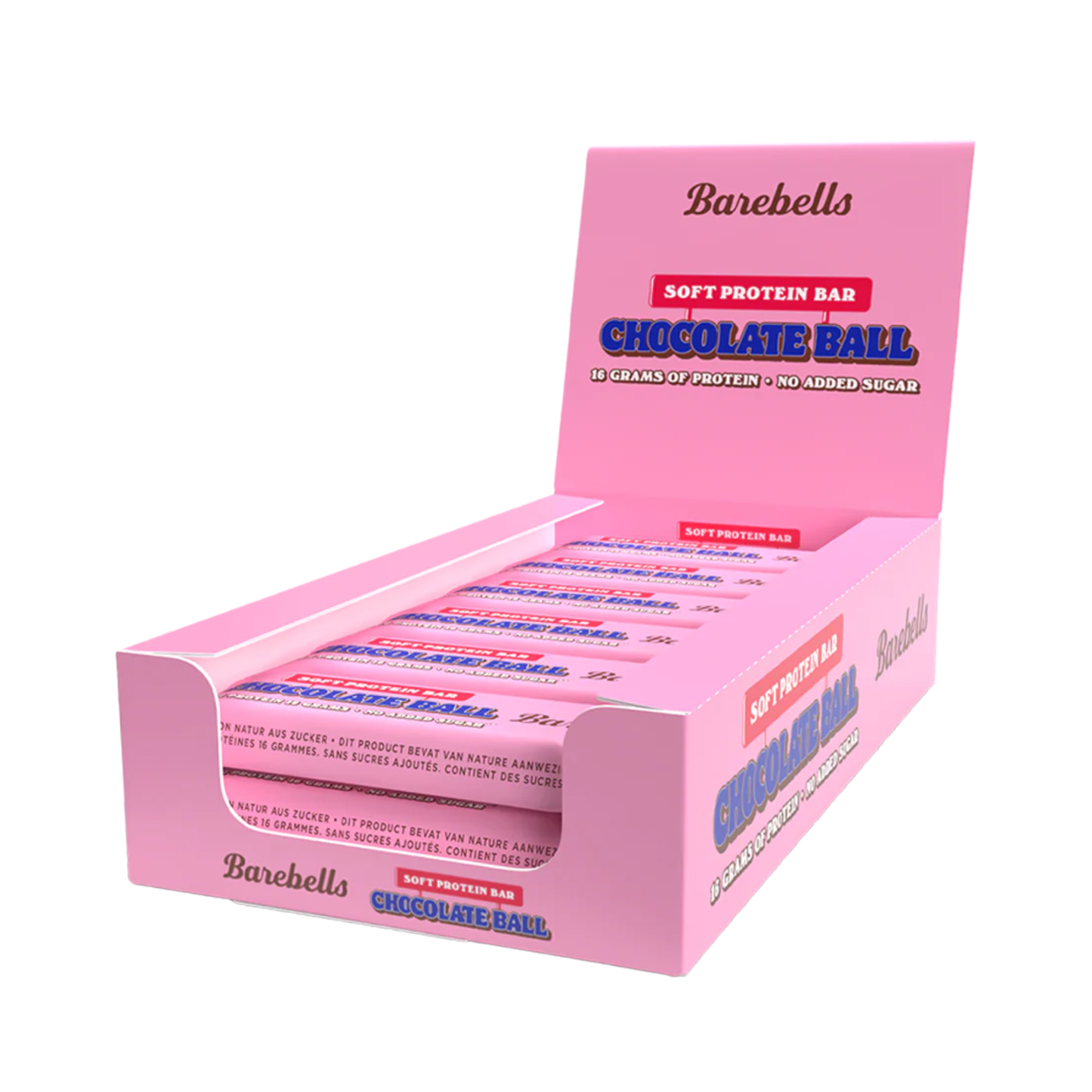 BAREBELLS Soft Protein Bar 12x55g