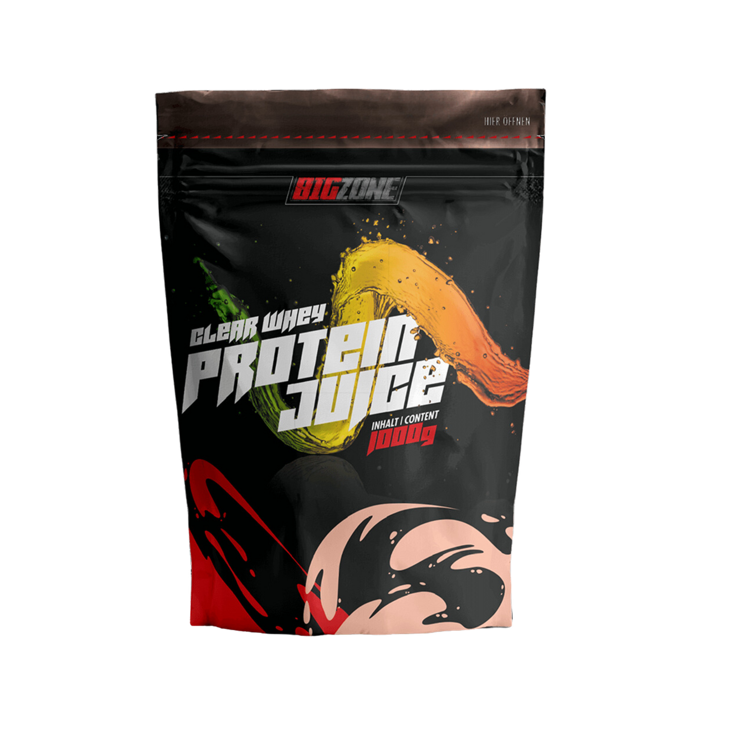 BIG ZONE Clear Whey Protein Juice 1000g