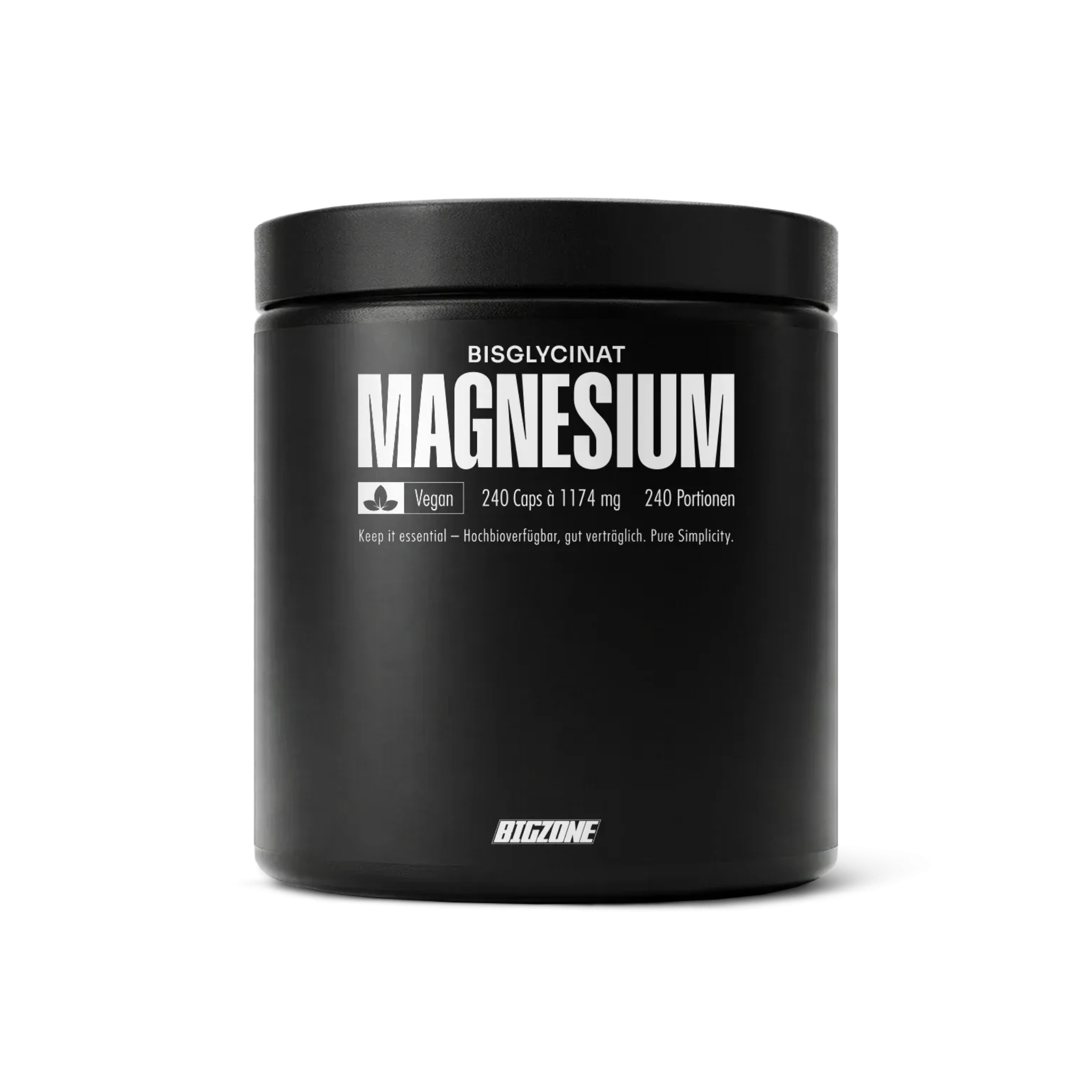 BIG ZONE Magnesium Bisglycinat 240 Kapseln
