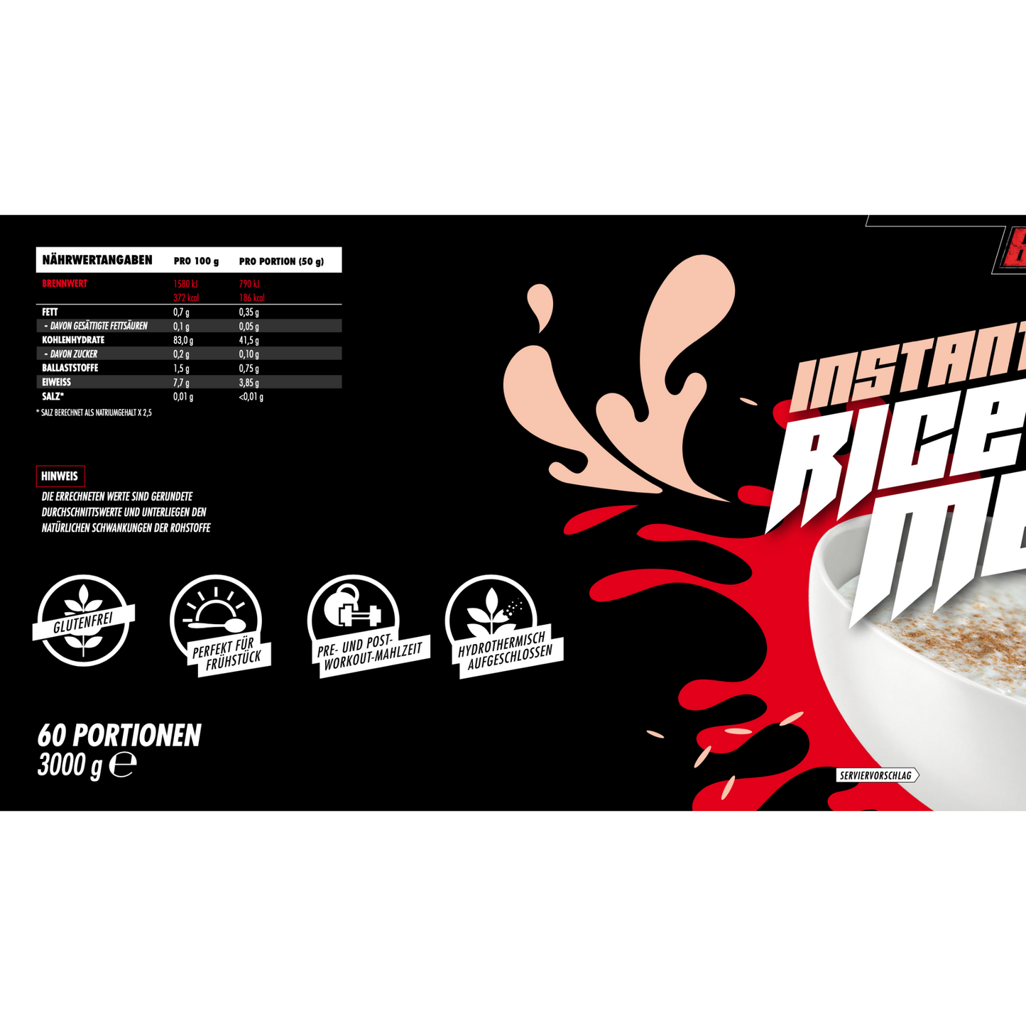 BIG ZONE Instant Rice Meal 3000g