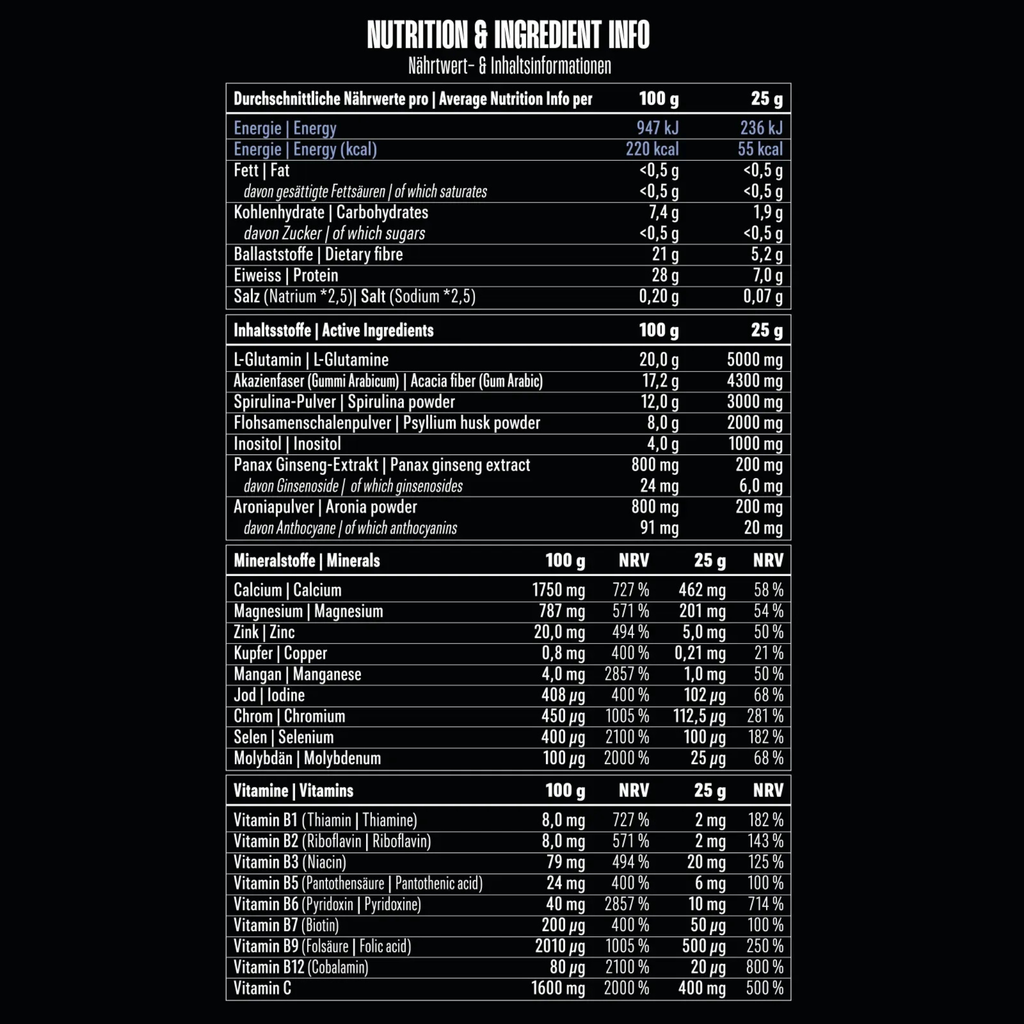 BIG ZONE Vitafuse 750g
