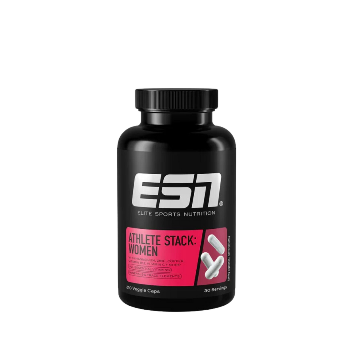 ESN Athlete Stack:Women 210 Kapseln