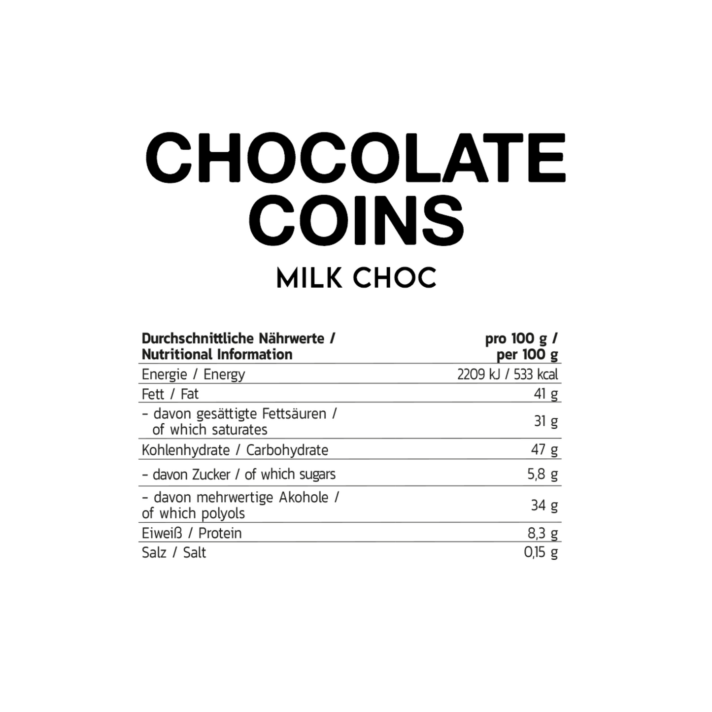 INLEAD Chocolate Coins 150g