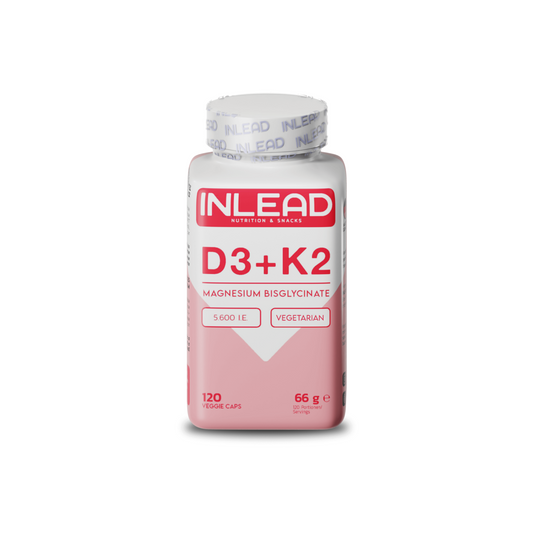 INLEAD Vitamin D3 + K2 + Magnesium 120 Kapseln