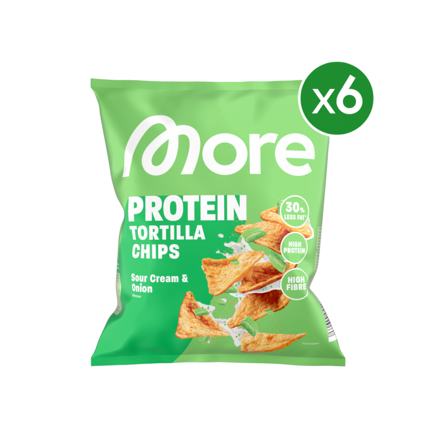 MORE Protein Tortilla Chips (6er-Box)