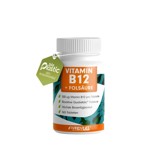 PROFUEL Vitamin B12 + Folsäure 365 Tabletten