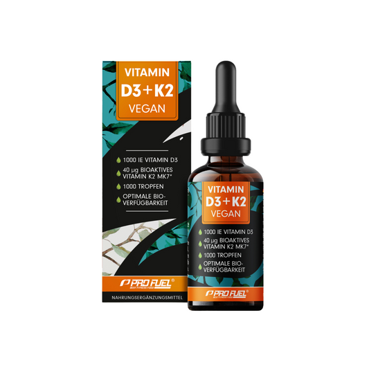 PROFUEL Vitamin D3+K2 Tropfen 50ml (1700 Tropfen)