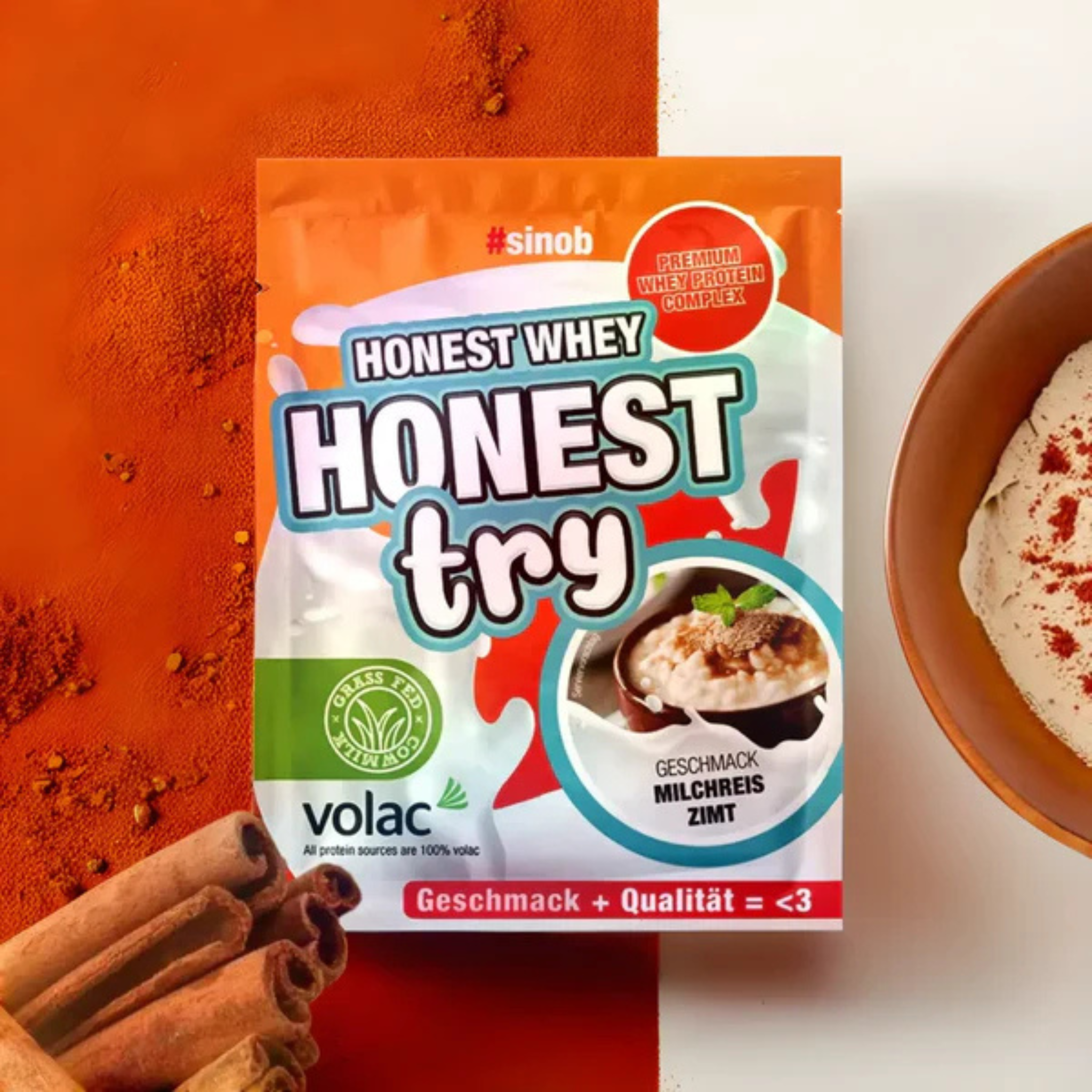 #SINOB Honest Whey+ Try 5x30g Samples