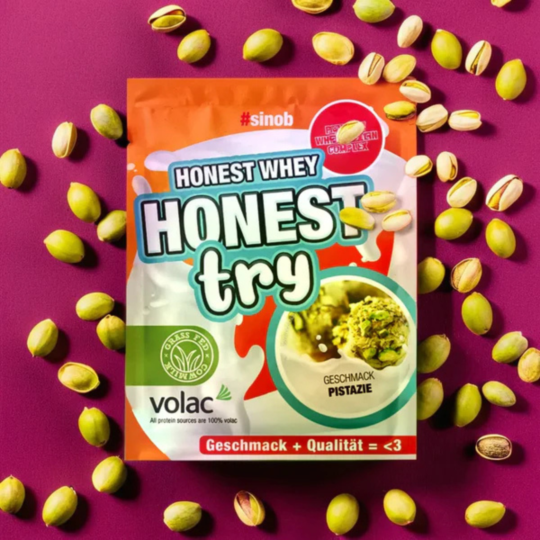 #SINOB Honest Whey+ Try 5x30g Samples