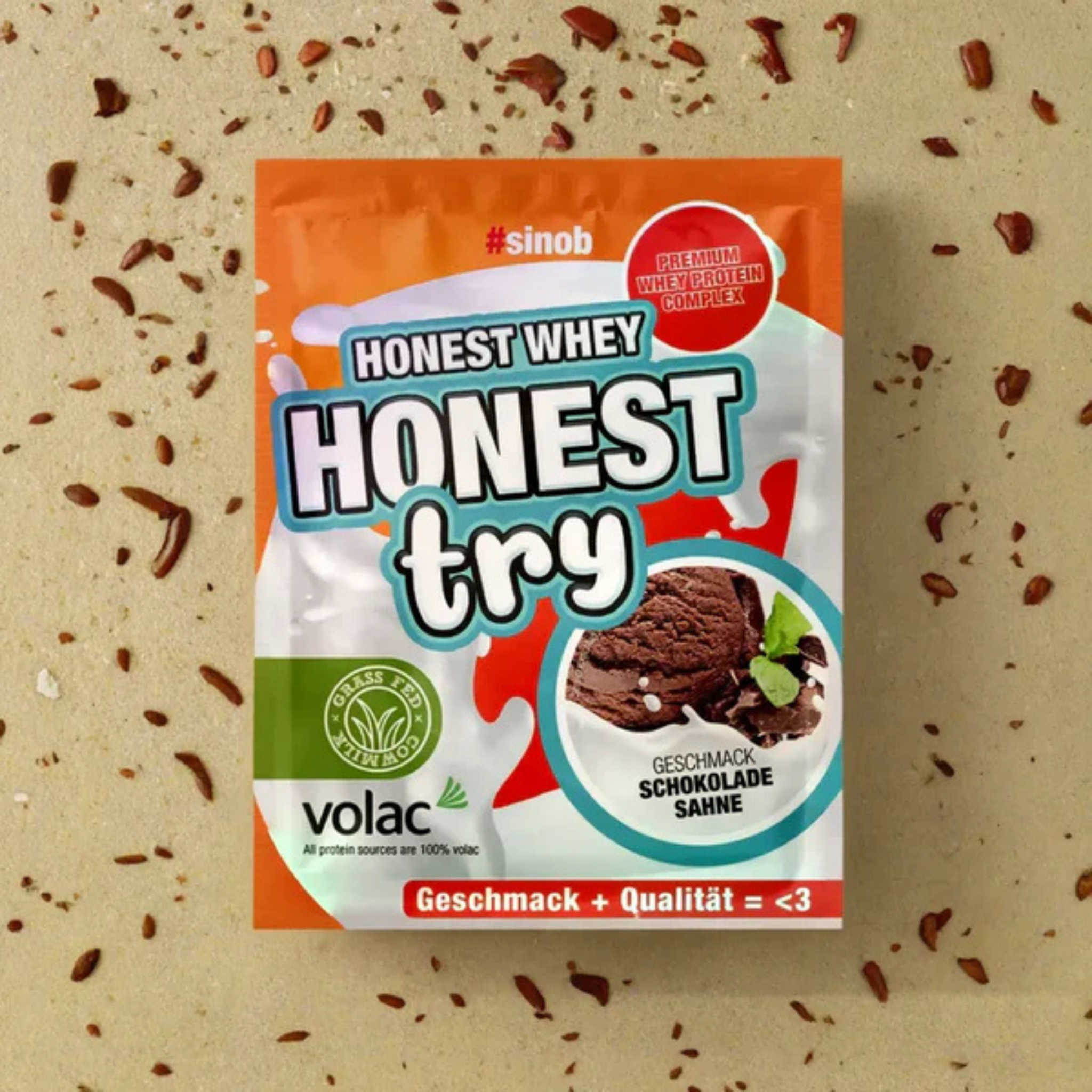 #SINOB Honest Whey+ Try 5x30g Samples