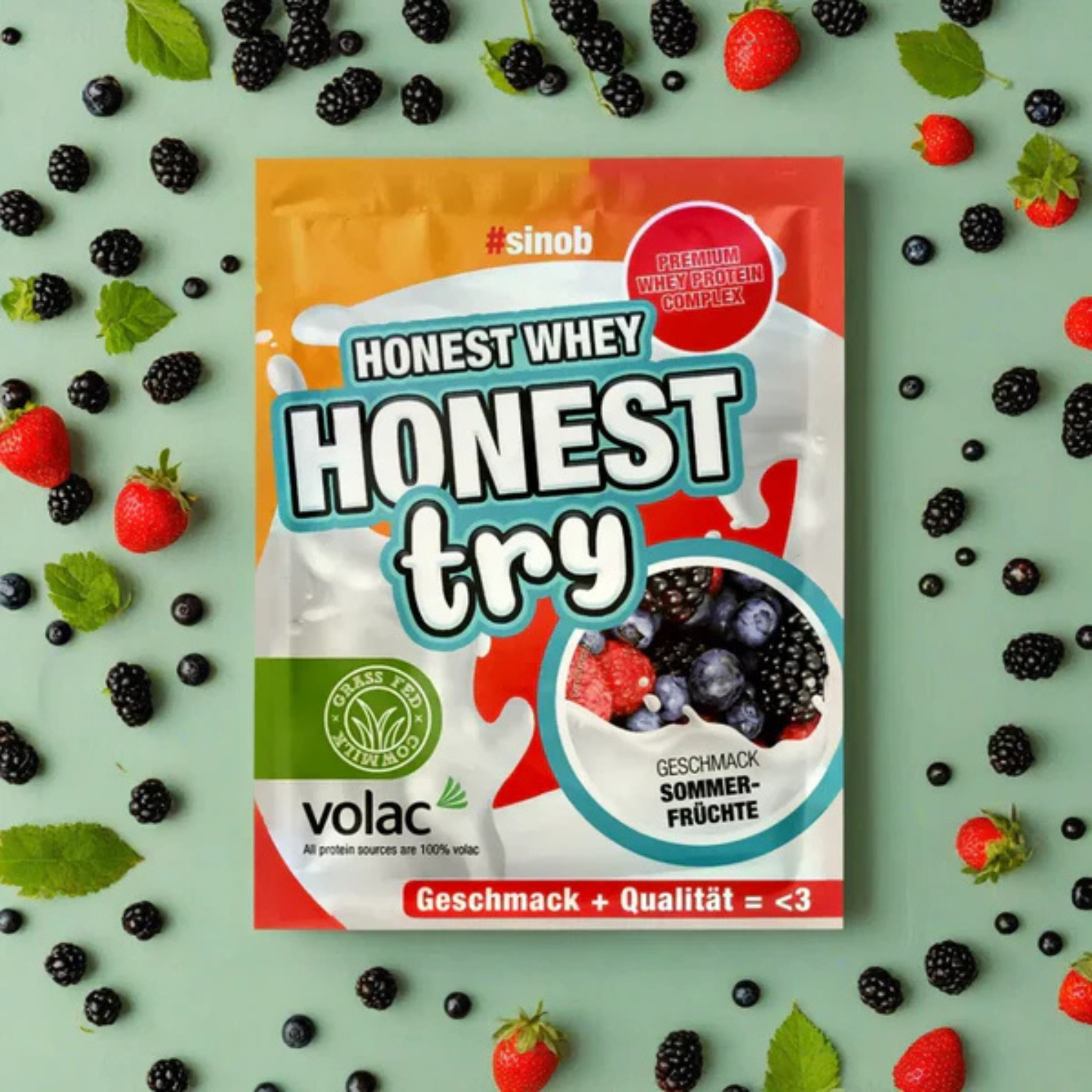 #SINOB Honest Whey+ Try 5x30g Samples