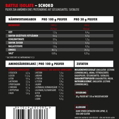 BIG ZONE Battle Isolate 1000g